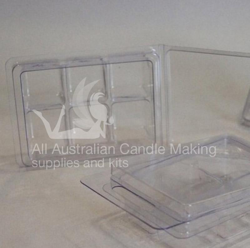 Clam Shells for Melts- 6 cavity