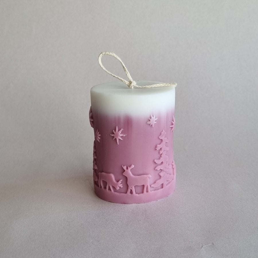 Forest (Short) Silicon Candle Mould