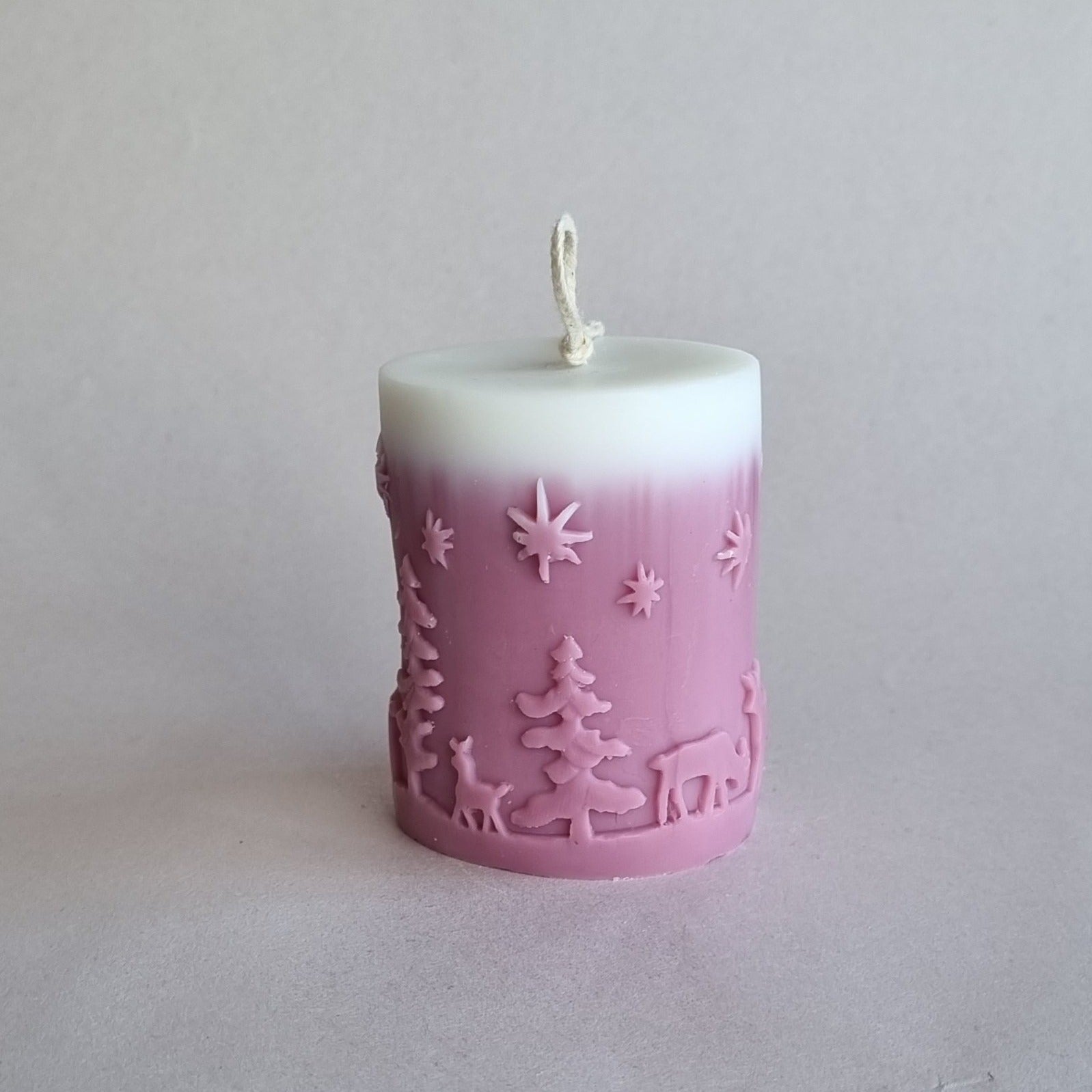 Forest (Short) Silicon Candle Mould