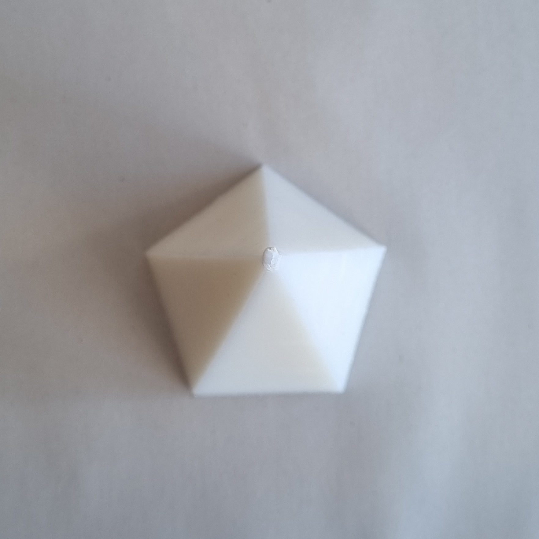 Pentagonal Pyramid PVC Candle Mould