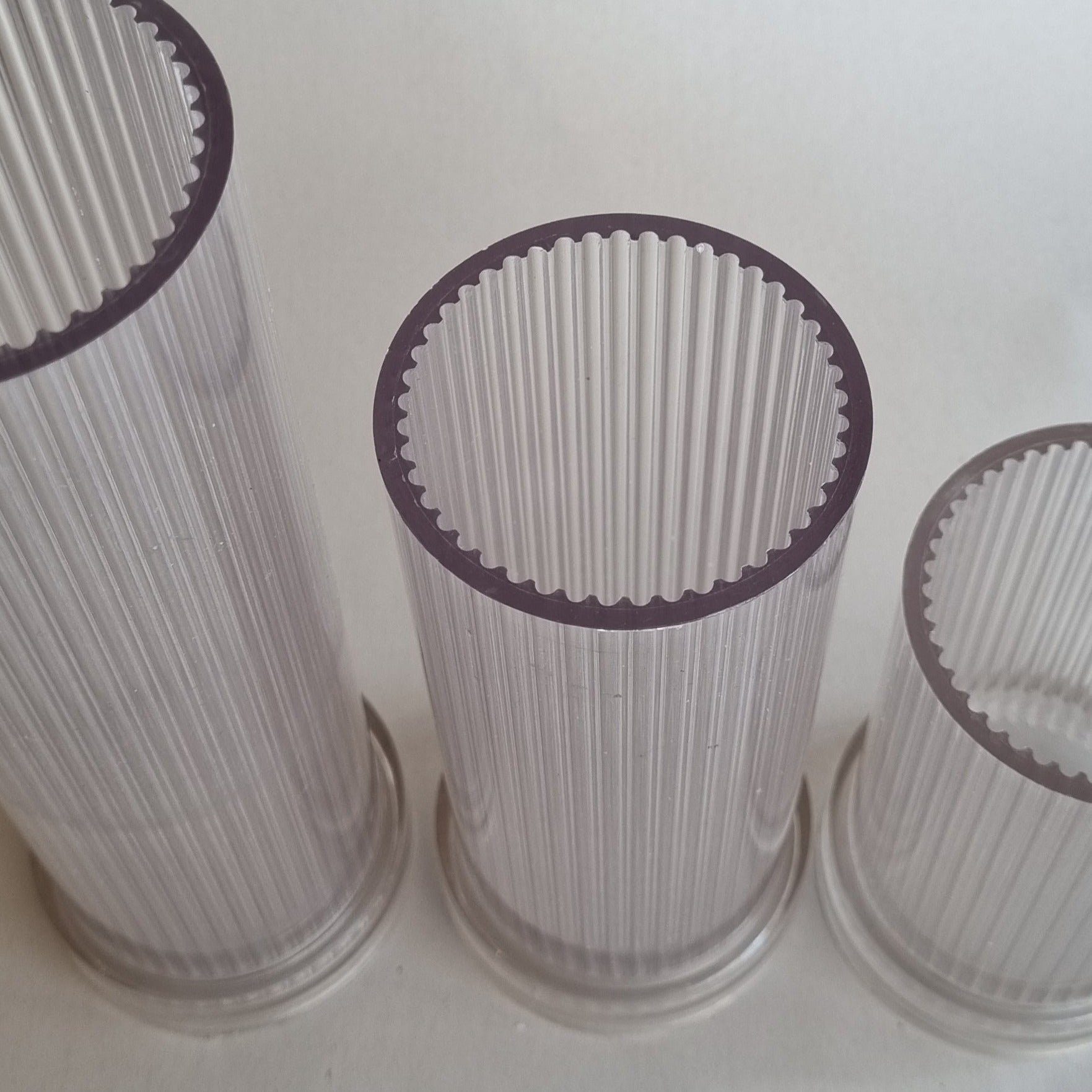Fluted Round Column -6cm PVC Candle Mould