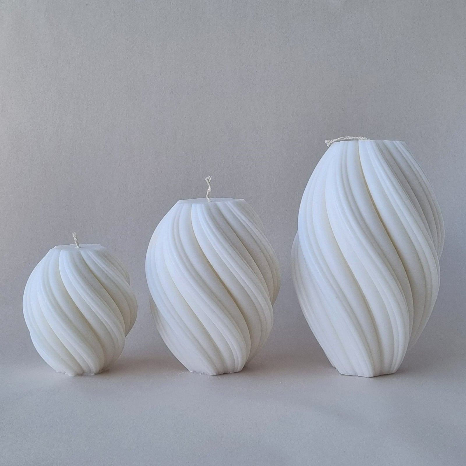 Wave - Medium - Silicon Candle Mould
