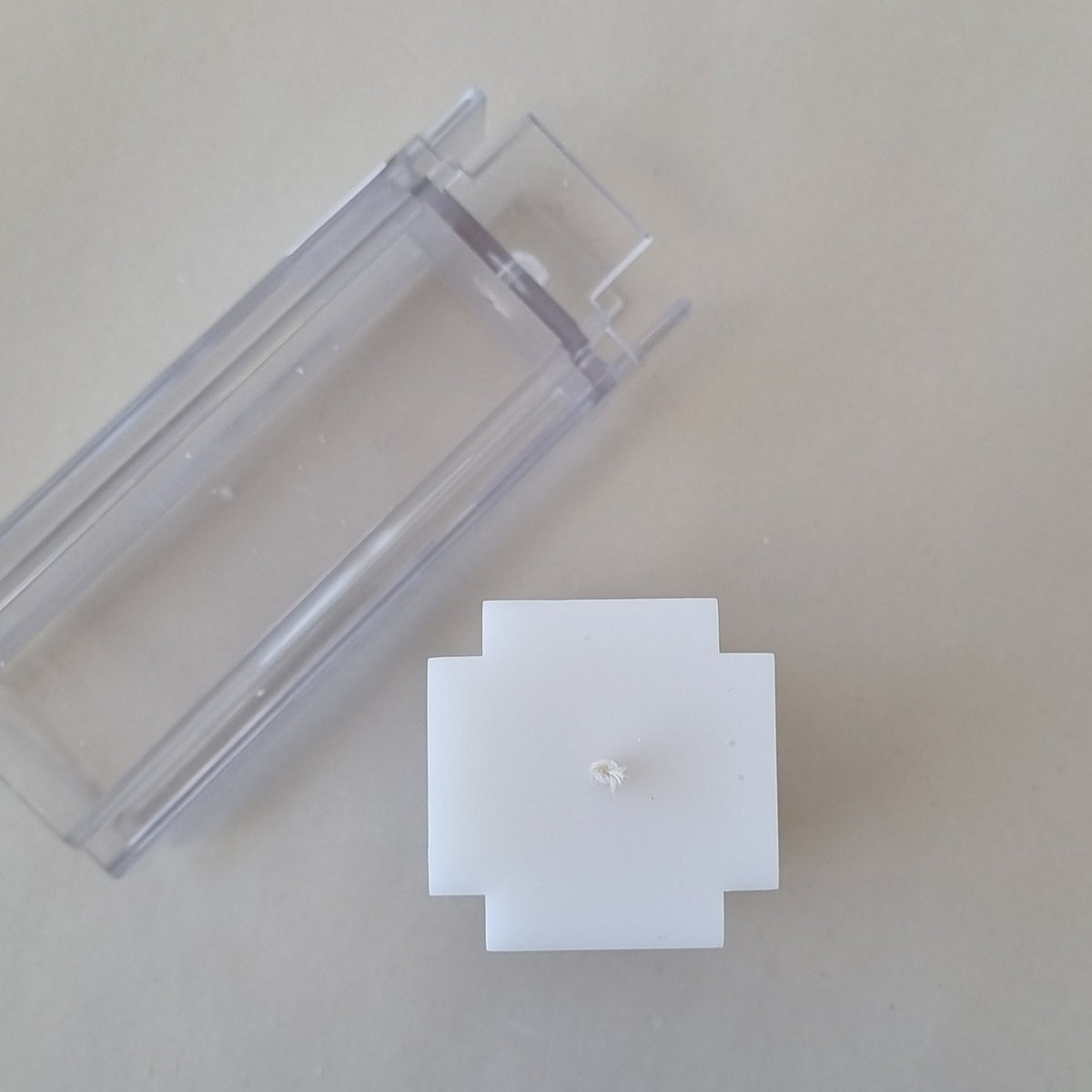 Double-edged Square Column - PVC Candle Mould