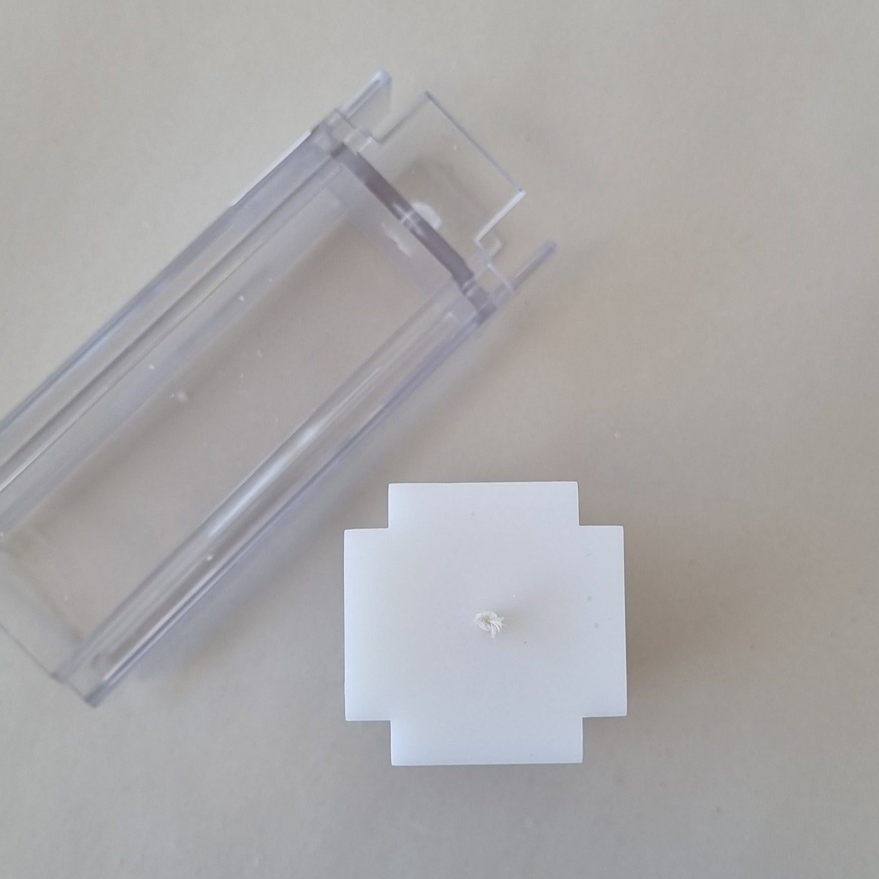 Double-edged Square Column - PVC Candle Mould