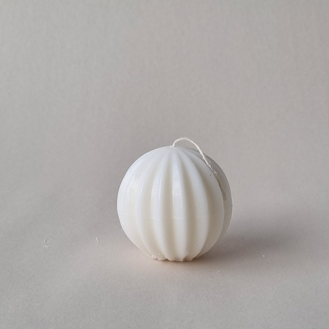 Small fluted ball PVC candle mould
