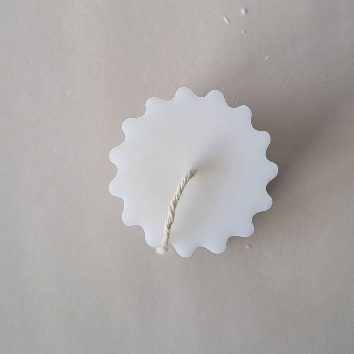 Wavey Fluted Column  Short PVC Candle Mould