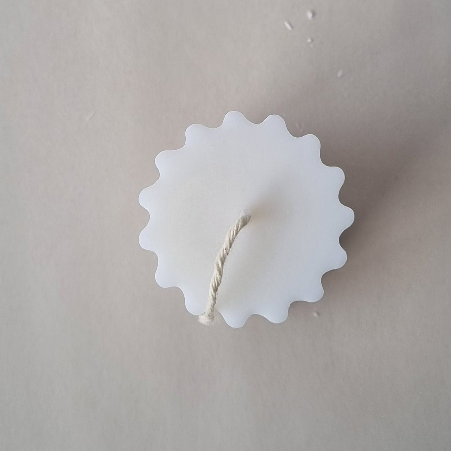 Wavey Fluted Column  Short PVC Candle Mould