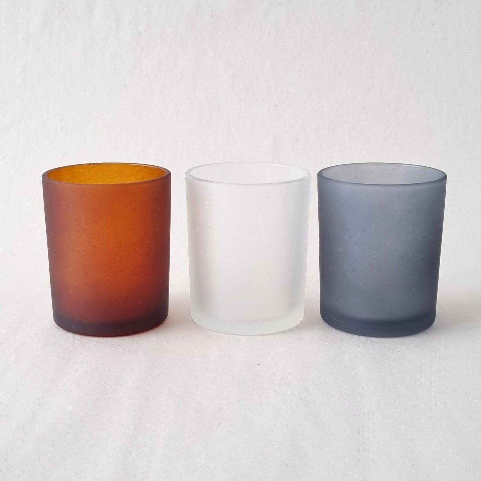 Classic Medium Oxford Candle Jar- Frost