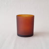 Classic large Tumbler - Frosted Amber Exterior