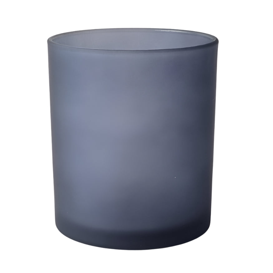 classic extra large oxford candle jar in frosted grey