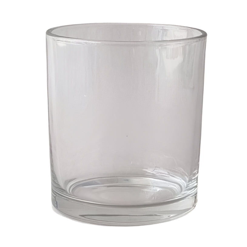 classic extra large oxford candle jar in clear