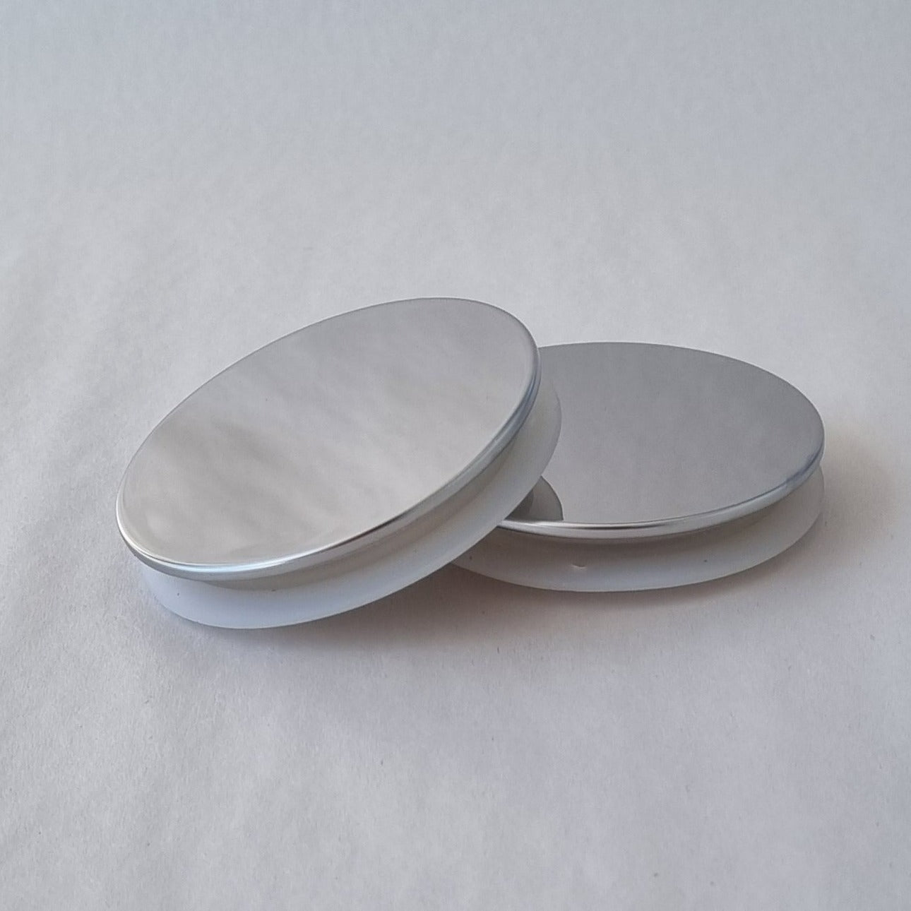 Classic Extra Large Lid - Silver Metal