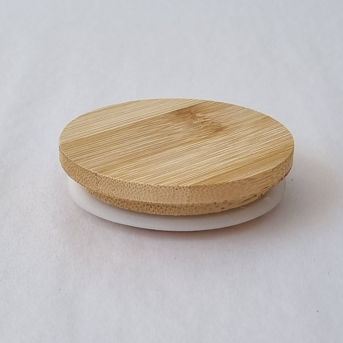 classic extra large candle lid in bamboo timber
