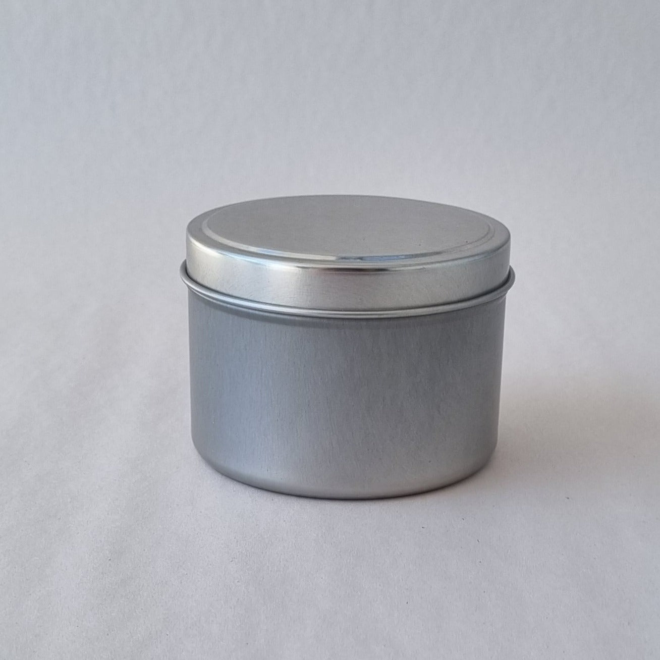 Candle Tin 6oz - Silver