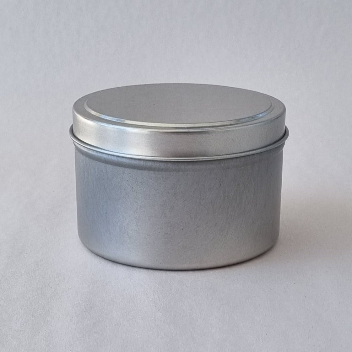 Candle Tin 8oz - Silver