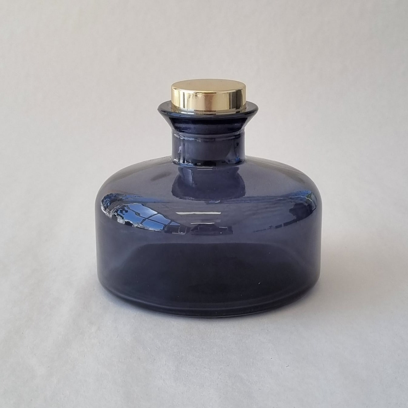 200ml pot misty short diffuser bottle with gold lid