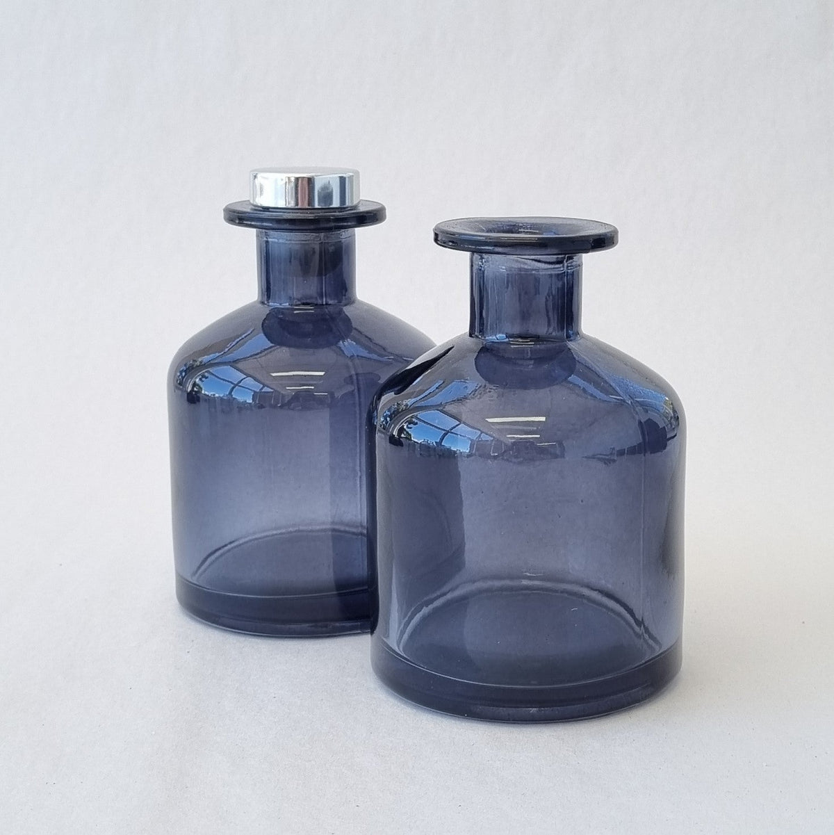 250ml pot misty tall diffuser bottle with silver lid