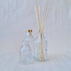 Diffuser Bottle - Fluted Tall 200ml- Gold Lid