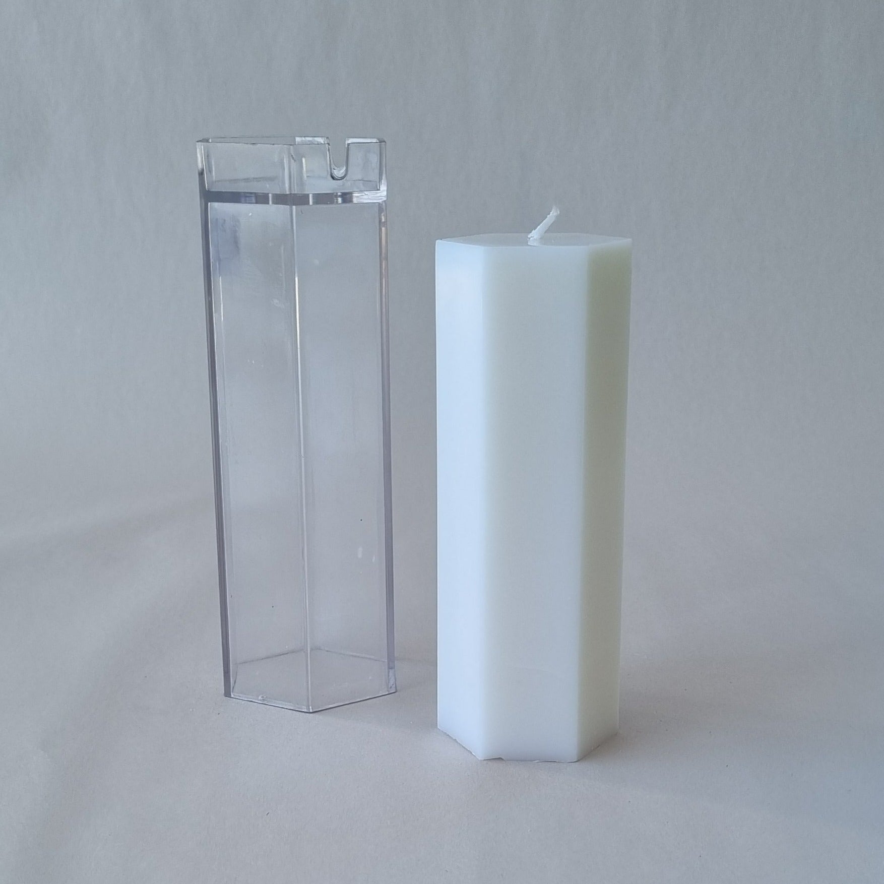 Octagonal Column - Tall - Premium PVC Candle Mould