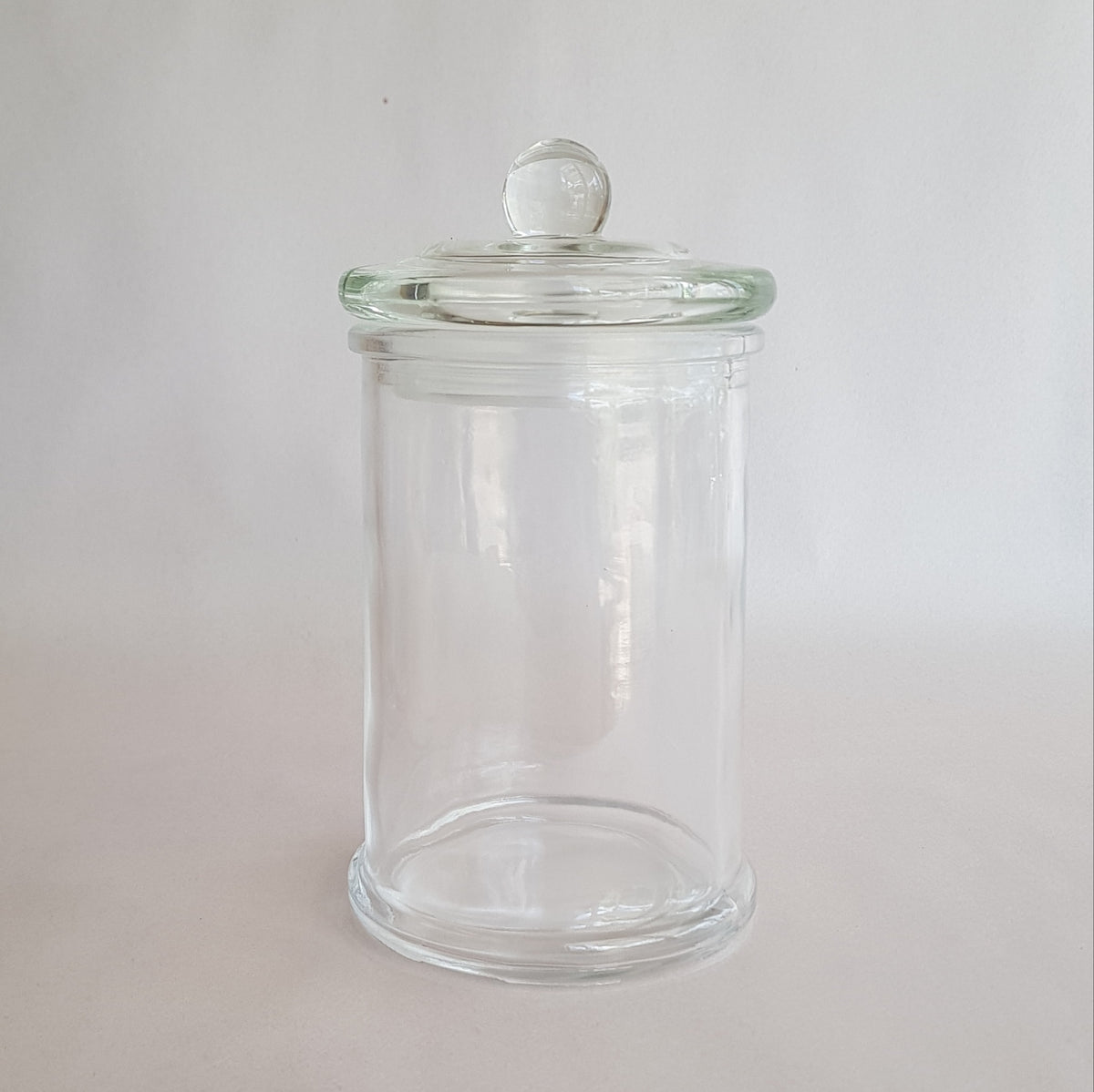 Antique Apothecary Candle Glass -  Clear 290gm