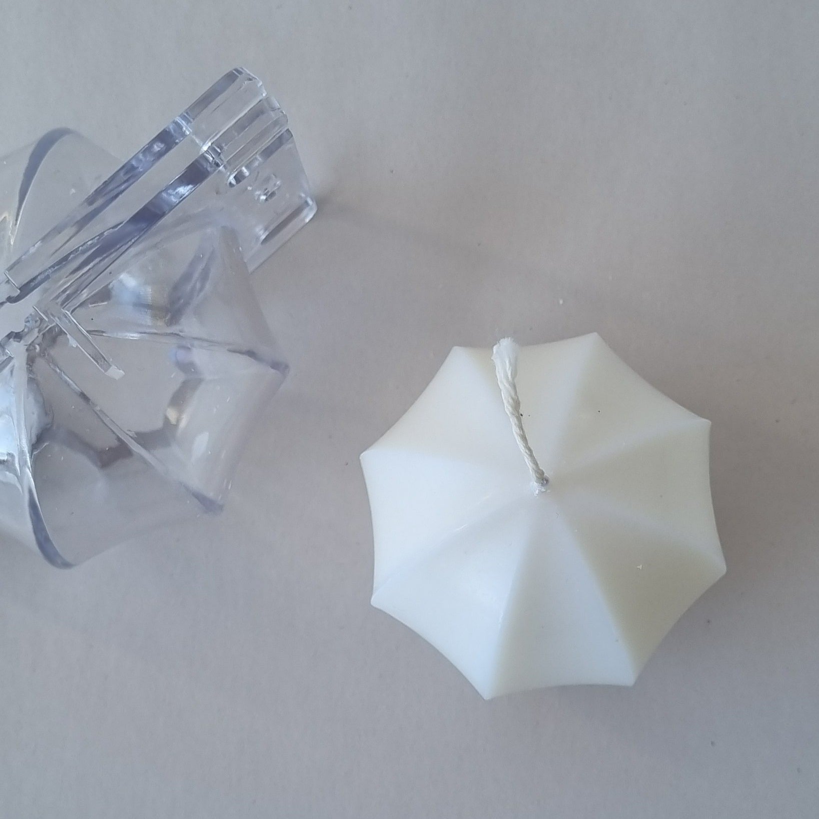 Ball with Edges PVC Candle Mould