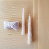 Beeswax Rolled Candle Kit - Natural 20 sheets