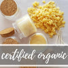 PURE Beeswax 100% - Pellet Form - Certified Organic