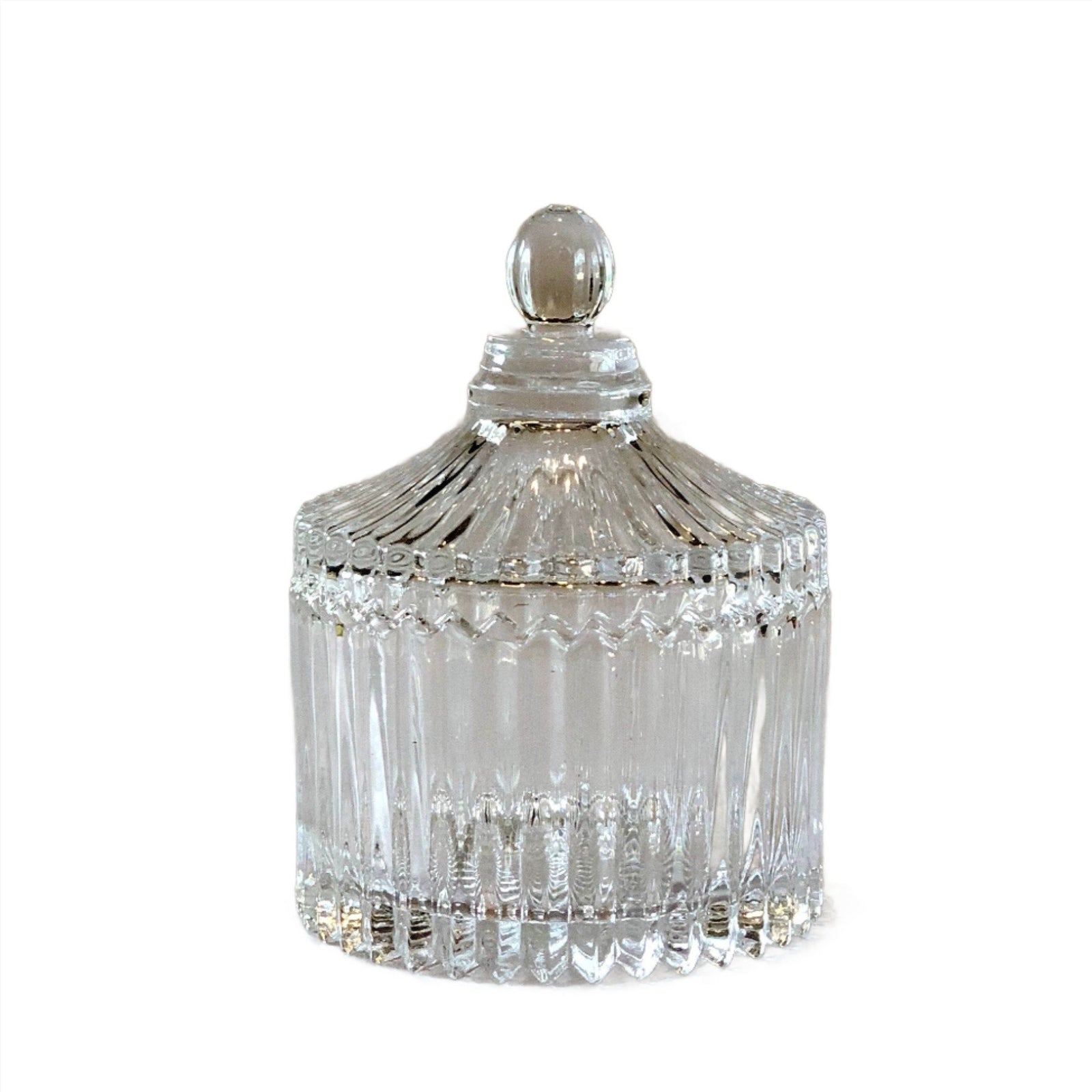 mini circus  candle glass jar