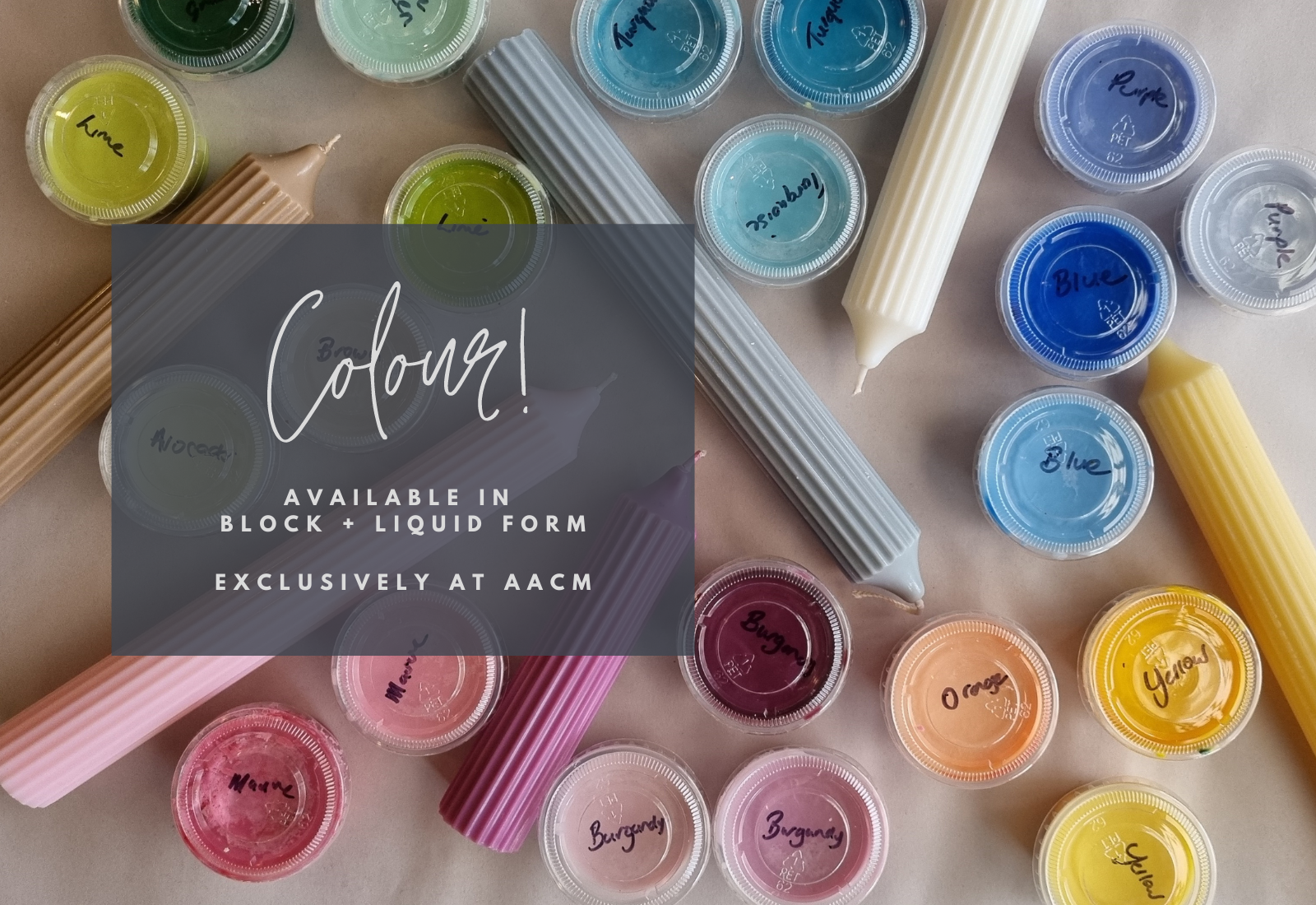 Block Colour for Candles