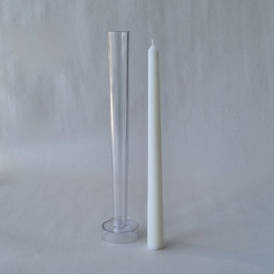 Single Dinner Taper PVC Candle Mould