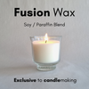 Fusion 50/50 Soy & Paraffin Blend - Container Wax
