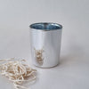 Votive Glass - Silver, Electroplated