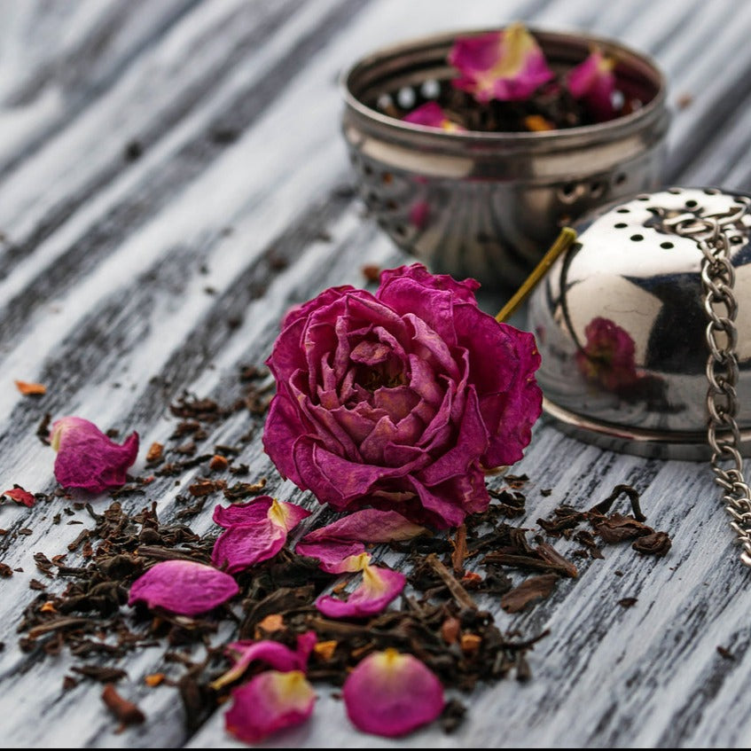 Tea Rose and Violet