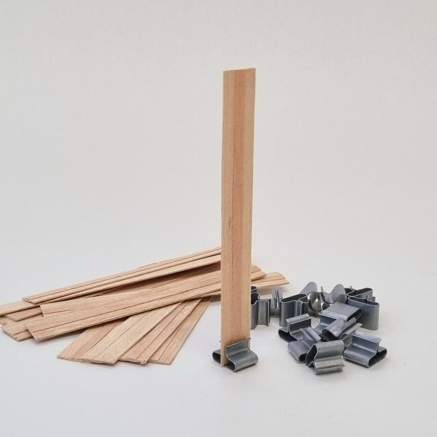 ACE+ 25mm Wood Wicks melt pool 120mm - 130mm