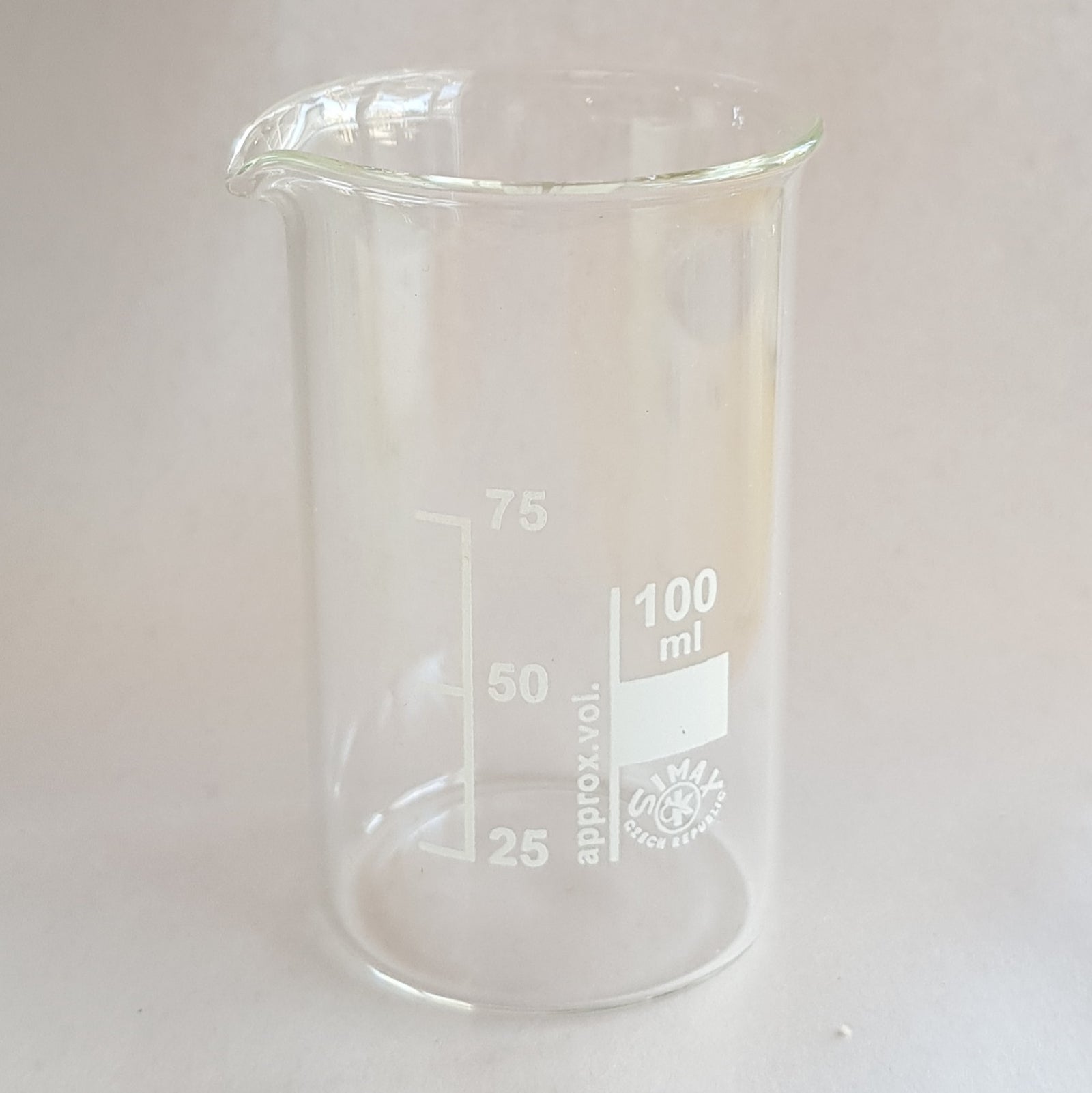 Beaker for candle wax
