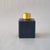 Diffuser Bottle - Square Matt Black 150ml - Gold Lid - $2.60 each in a  box of 12