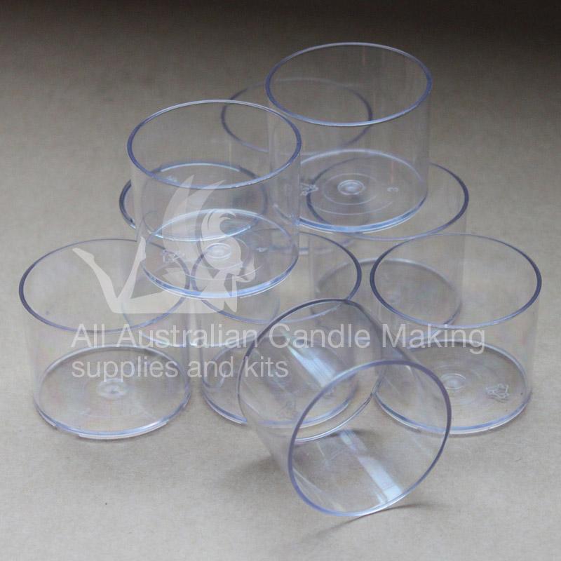 Tea Light Cups - Plastic Tall