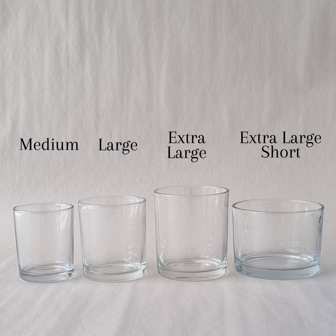 Classic Medium Oxford Candle Jar - Clear