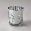 Christmas Deer Candle Glass