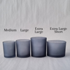 Classic Extra Large short Tumbler - Frosted Grey Exterior