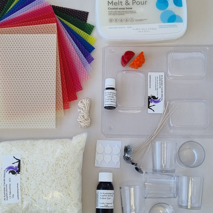 KIDS Soap and Candle Making Kits - CandleMaking