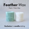 Feather Palm Candle Wax
