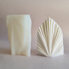 Decorative Shell Fan Silicon Candle Mould