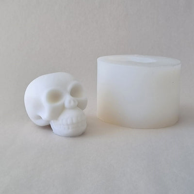 Skull Silicon Candle Mould - 145gm