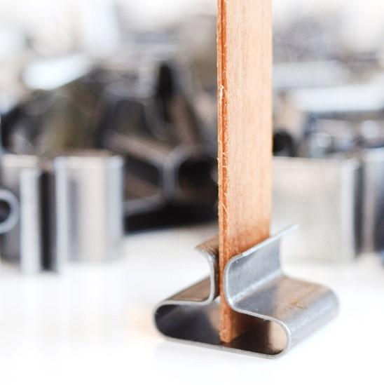 Wood Wicks - DUO 9mm wide - $0.50 EACH IN A PACK OF 50