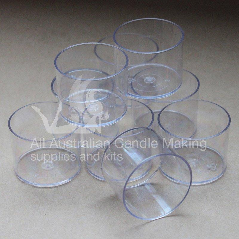 Tea Light Cups - Plastic Tall