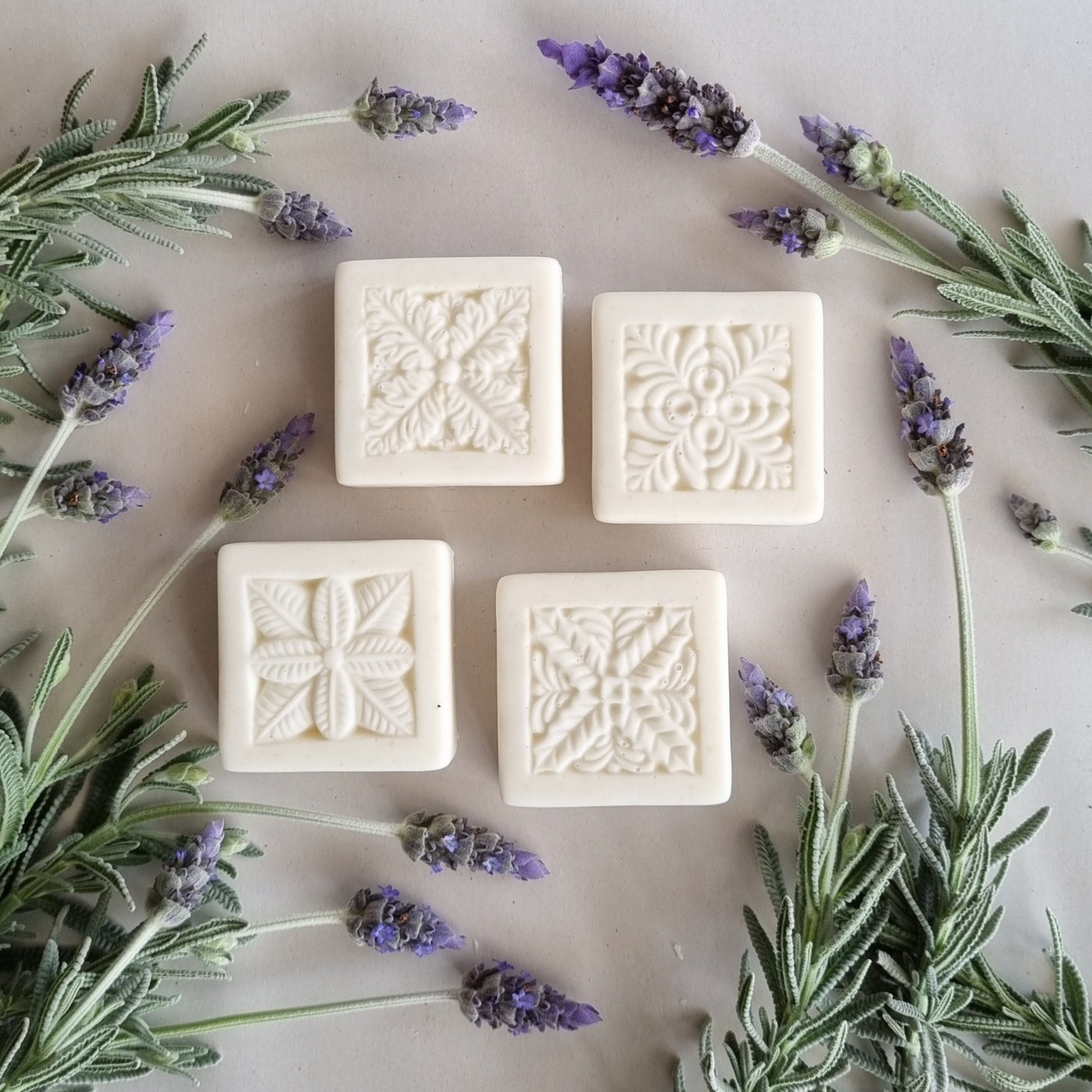 Tile Silicon 4 Cavity Mould