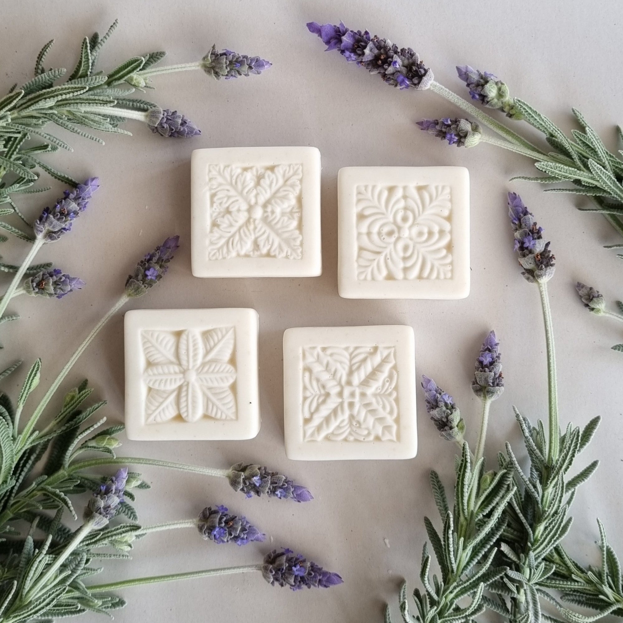 Tile Silicon 4 Cavity Mould