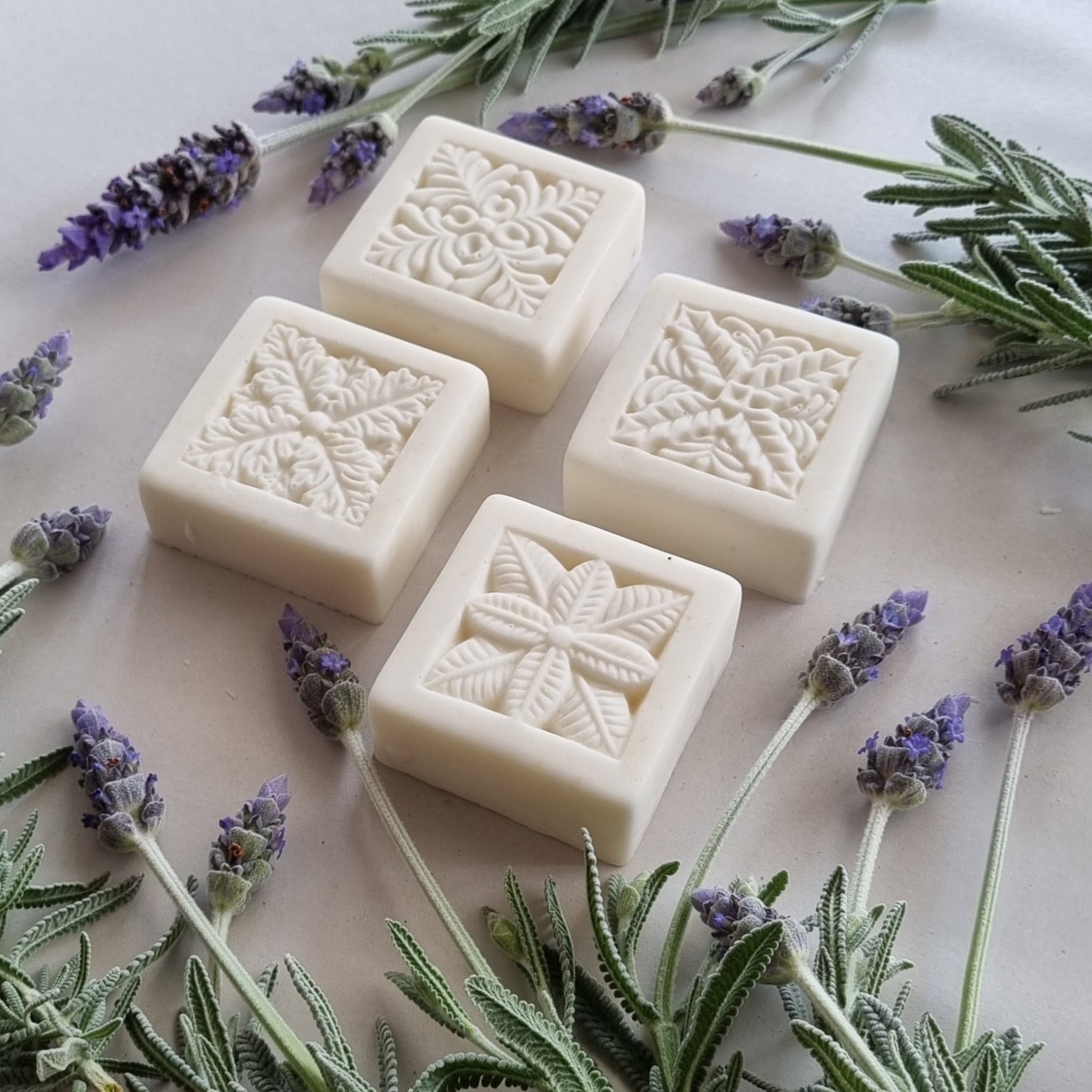 Tile Silicon 4 Cavity Mould