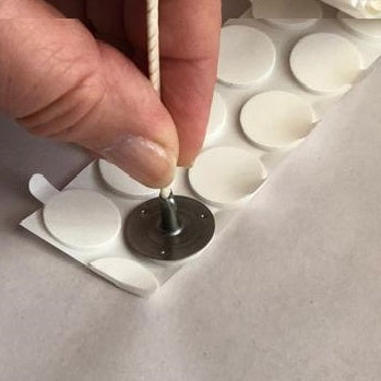 Wick Stickers for container candles